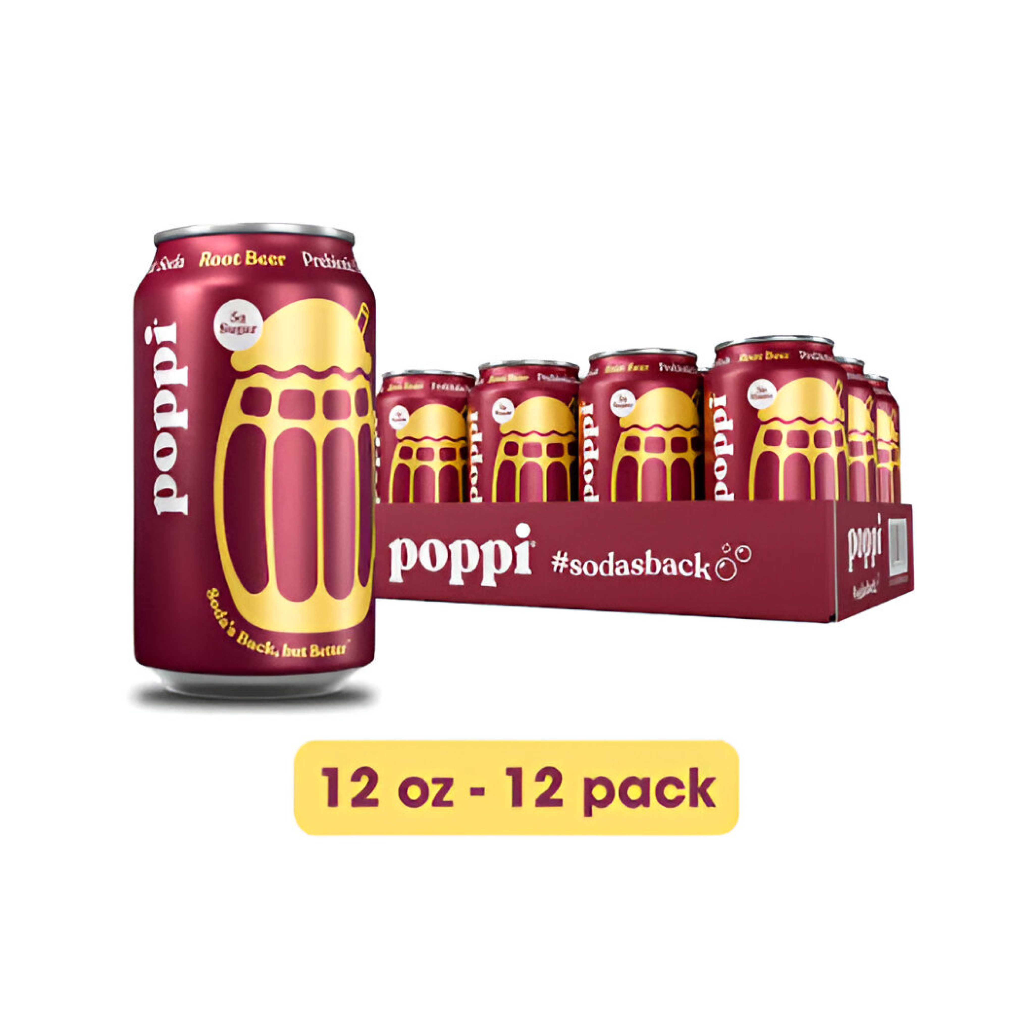 Poppi (various flavours) 12 pack