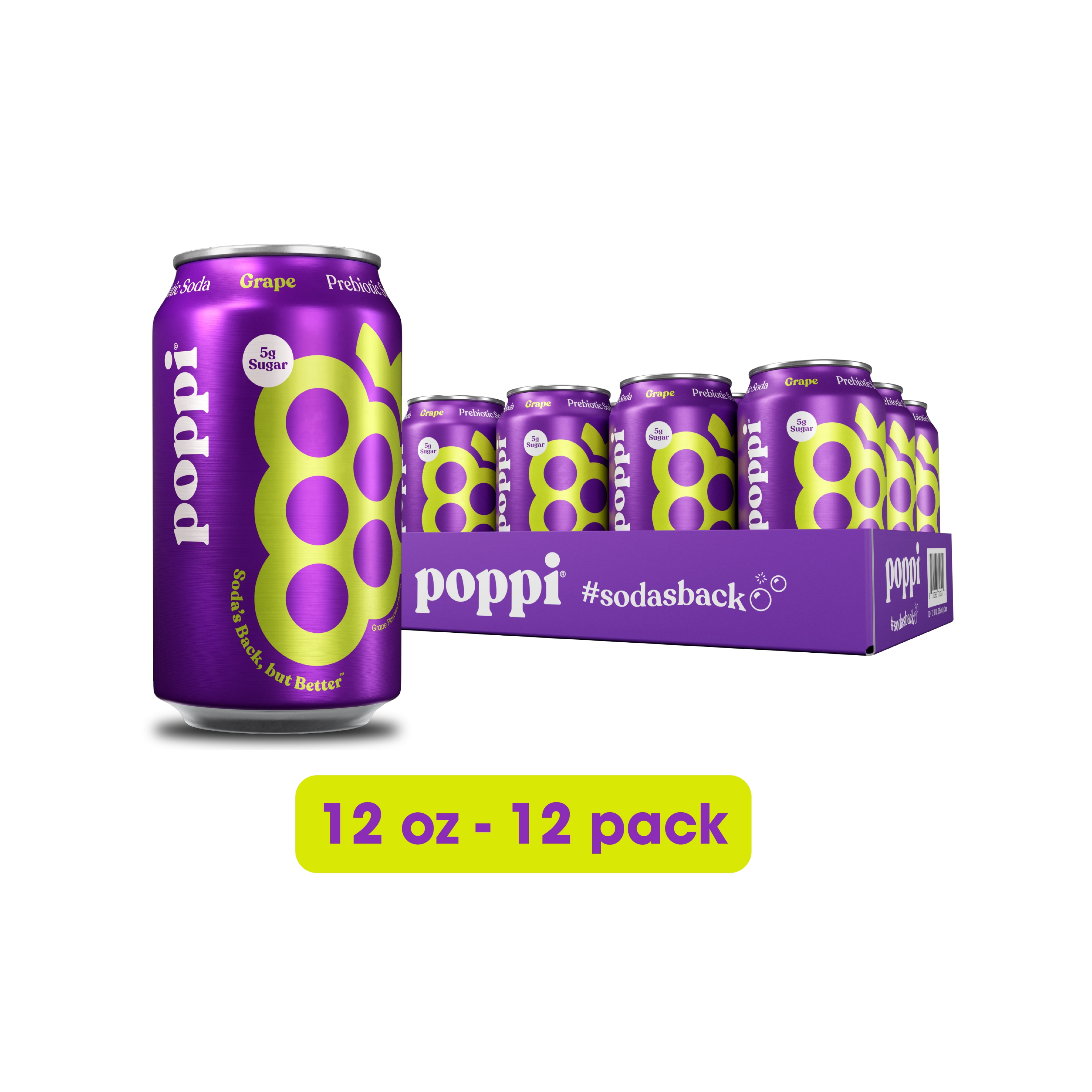 Poppi (various flavours) 12 pack