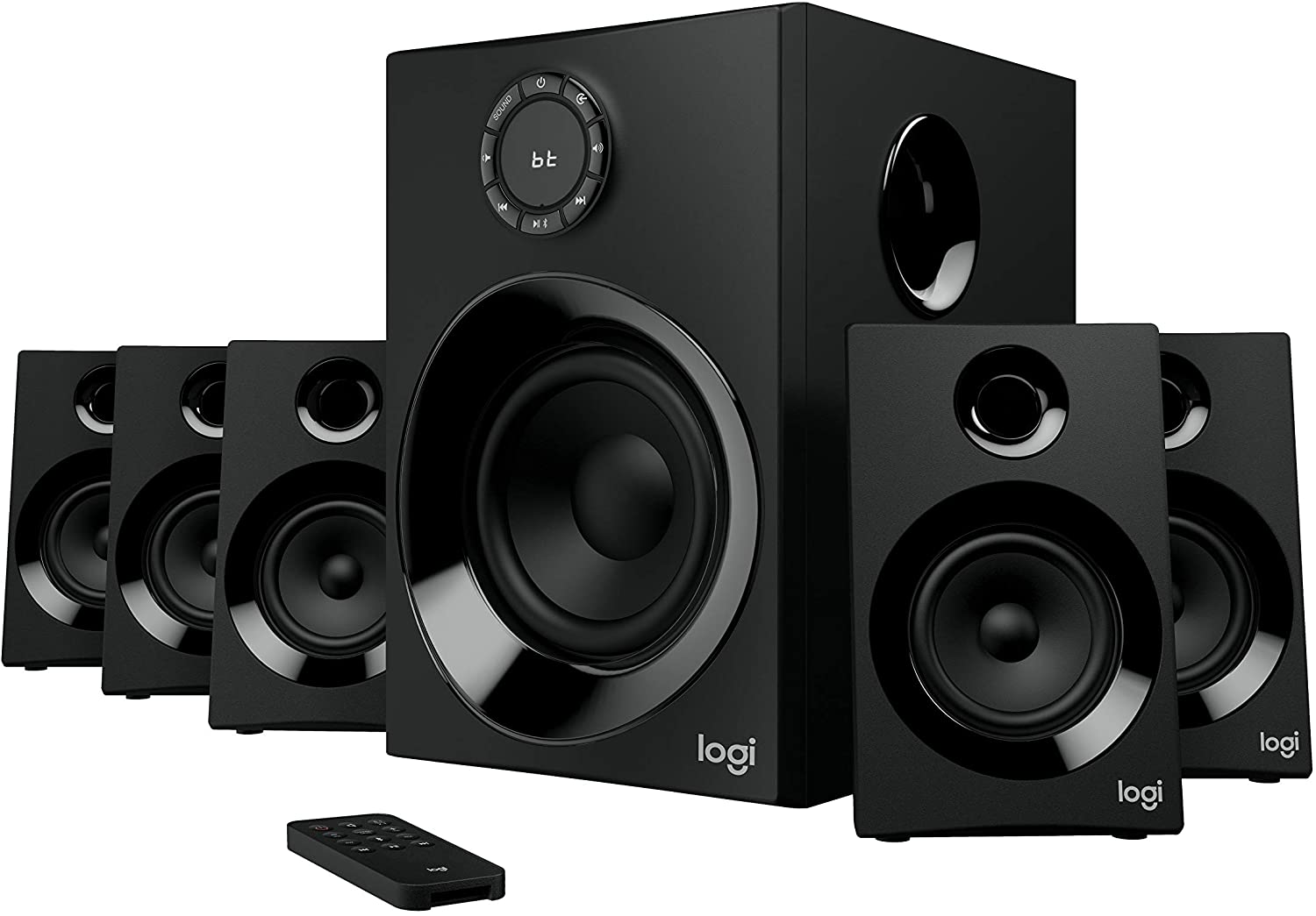 Surround Sound Speaker System with Bluetooth Logitech Z606 5.1