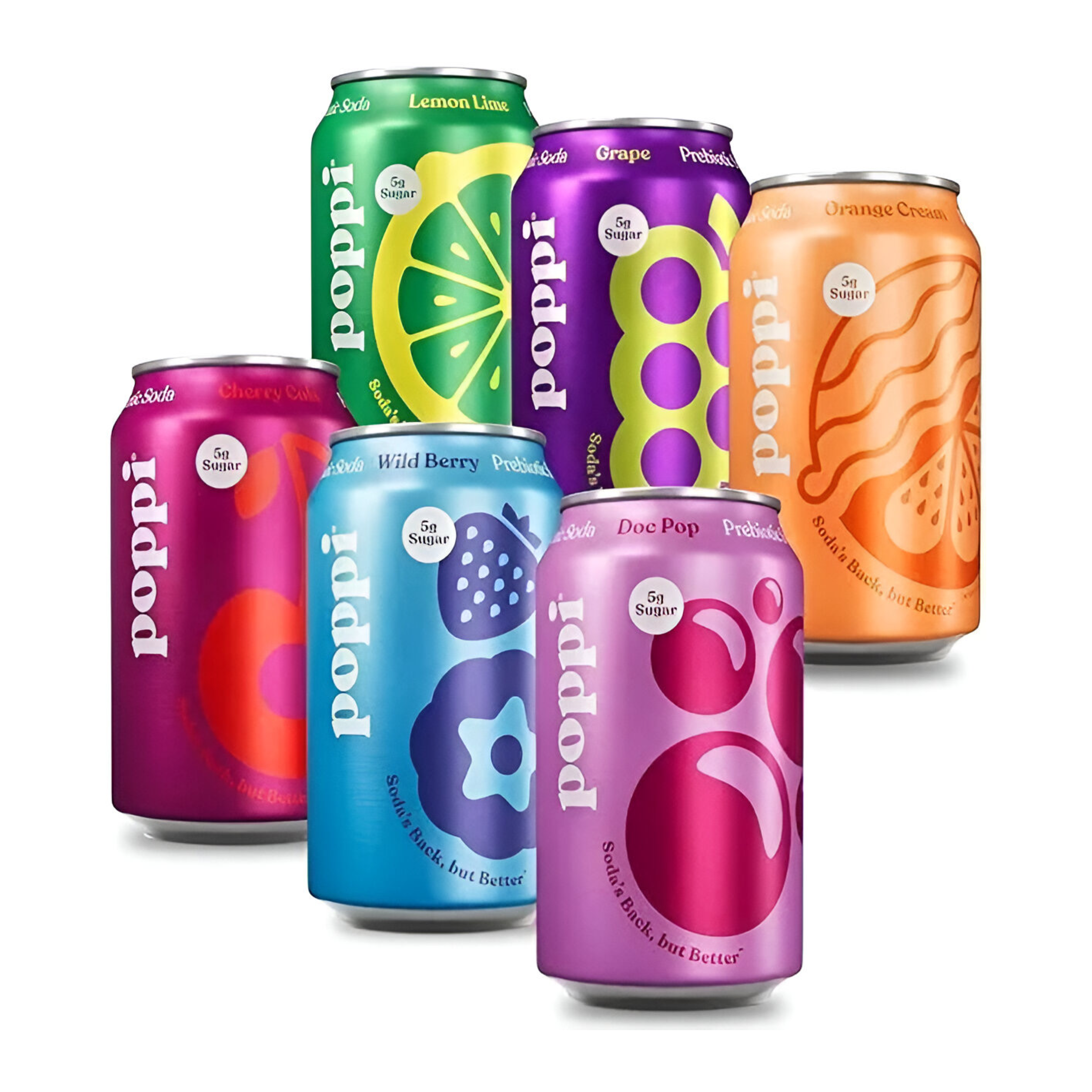 Poppi (various flavours) 12 pack