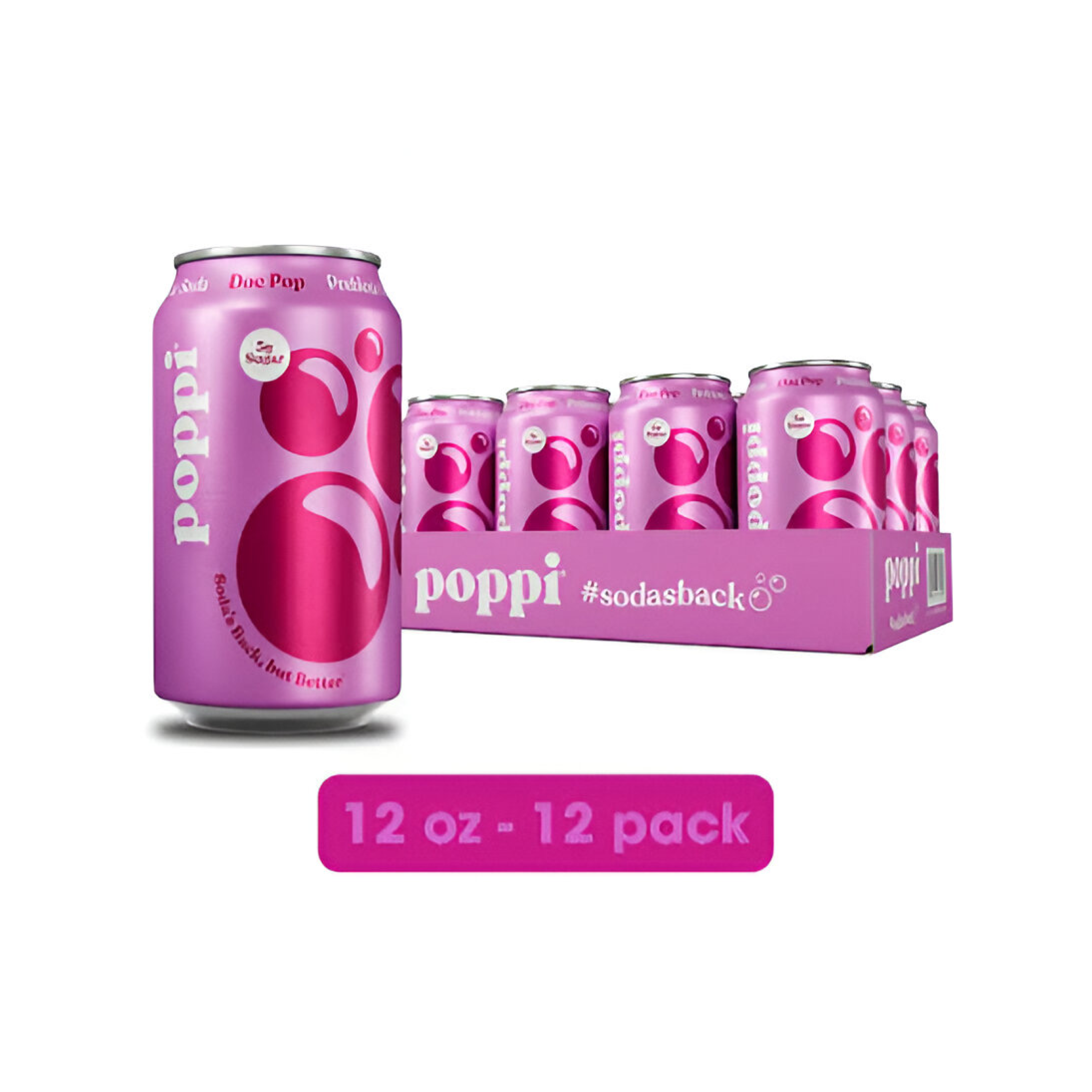 Poppi (various flavours) 12 pack