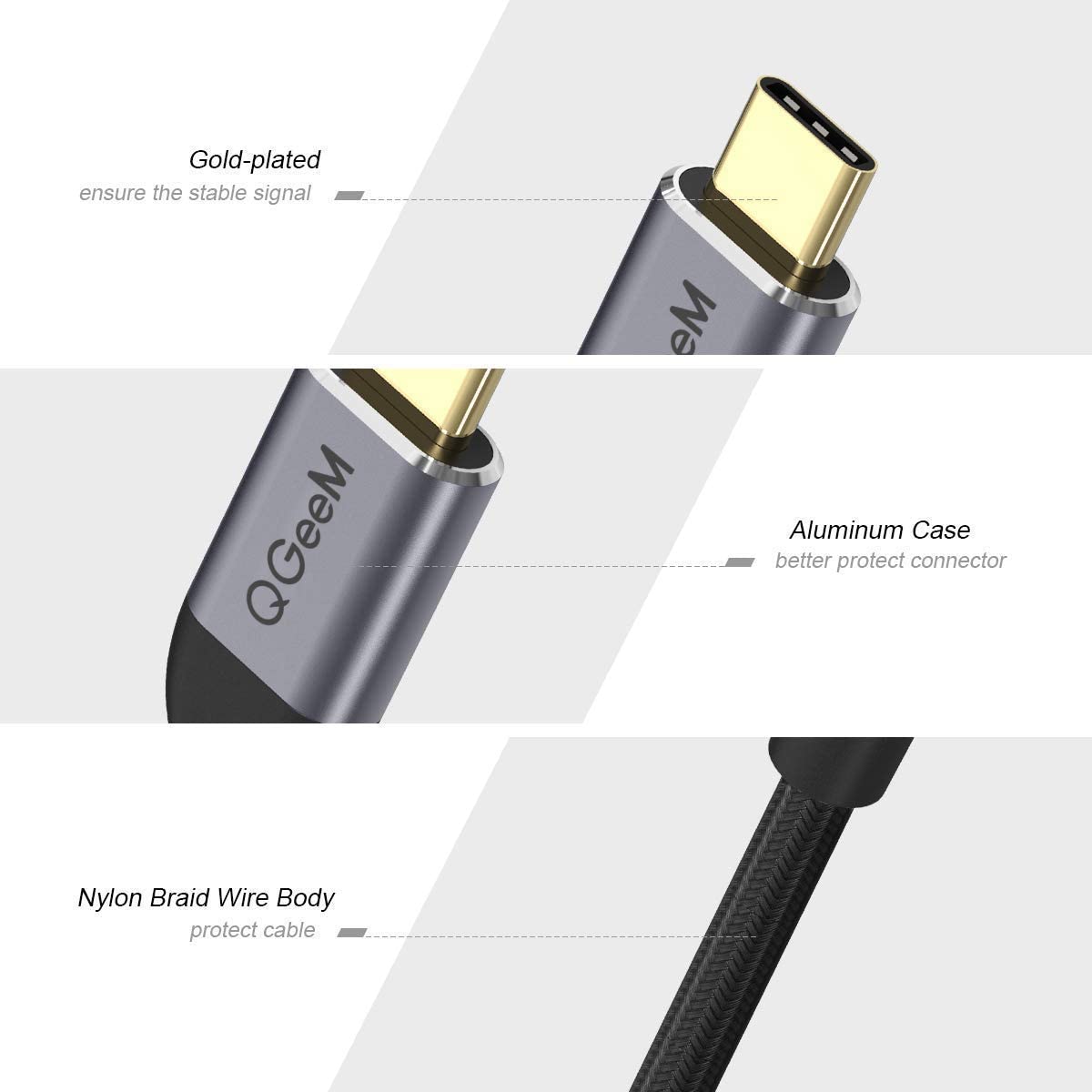 Qgeem HDMI in to USB-C Out