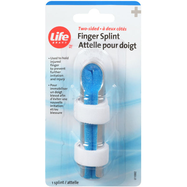 Life Brand LB 2 Sided Finger Splint Large 1.0 EA