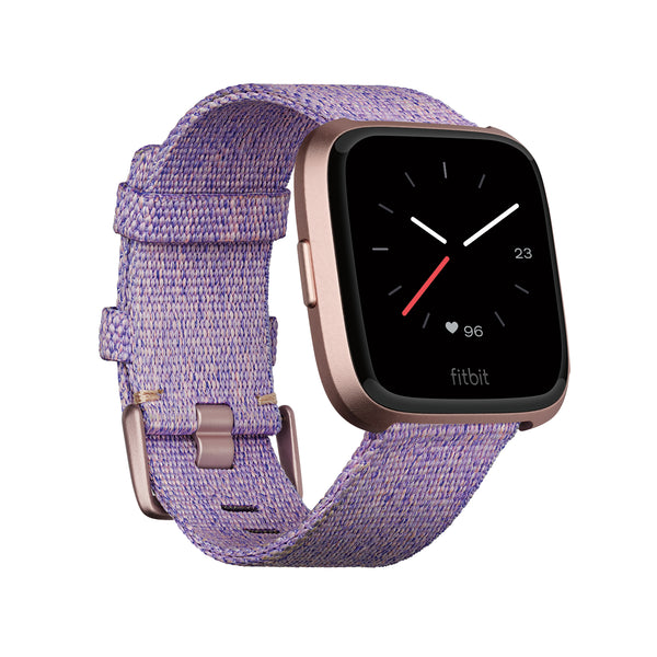 Fitbit Versa Special Edition Smart Watch (Lavender Woven)