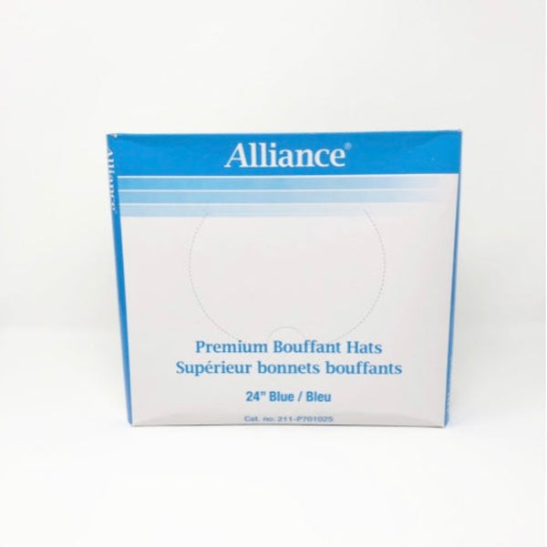 Alliance Premium Bouffant Cap 24" Blue