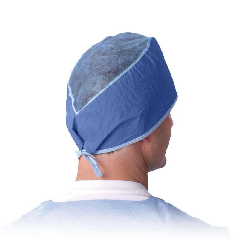 Medline® Disposable Surgeon's Cap, Blue (100 Count)
