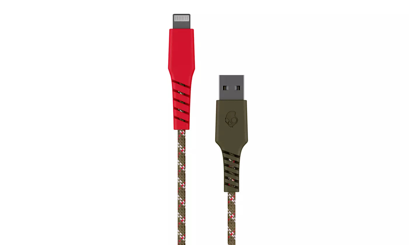 Skullcandy Line Plus Charging Cable Single 4 ft USB-A to Lightning