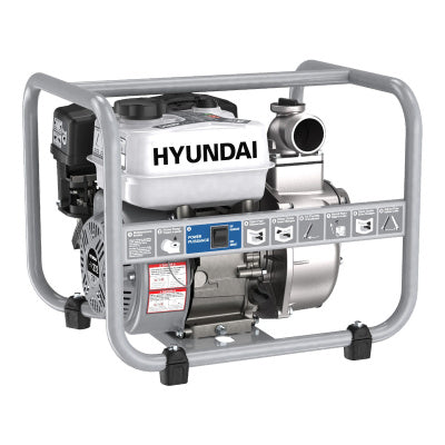Water Pump Hyundai 2 in Gas Powered 7 HP 212cc