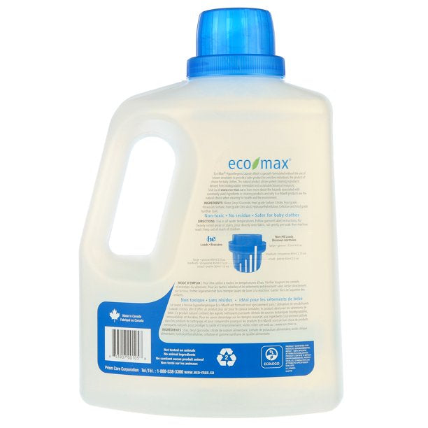 Eco-Max  Laundry Detergent - 3 Litre (100 loads)