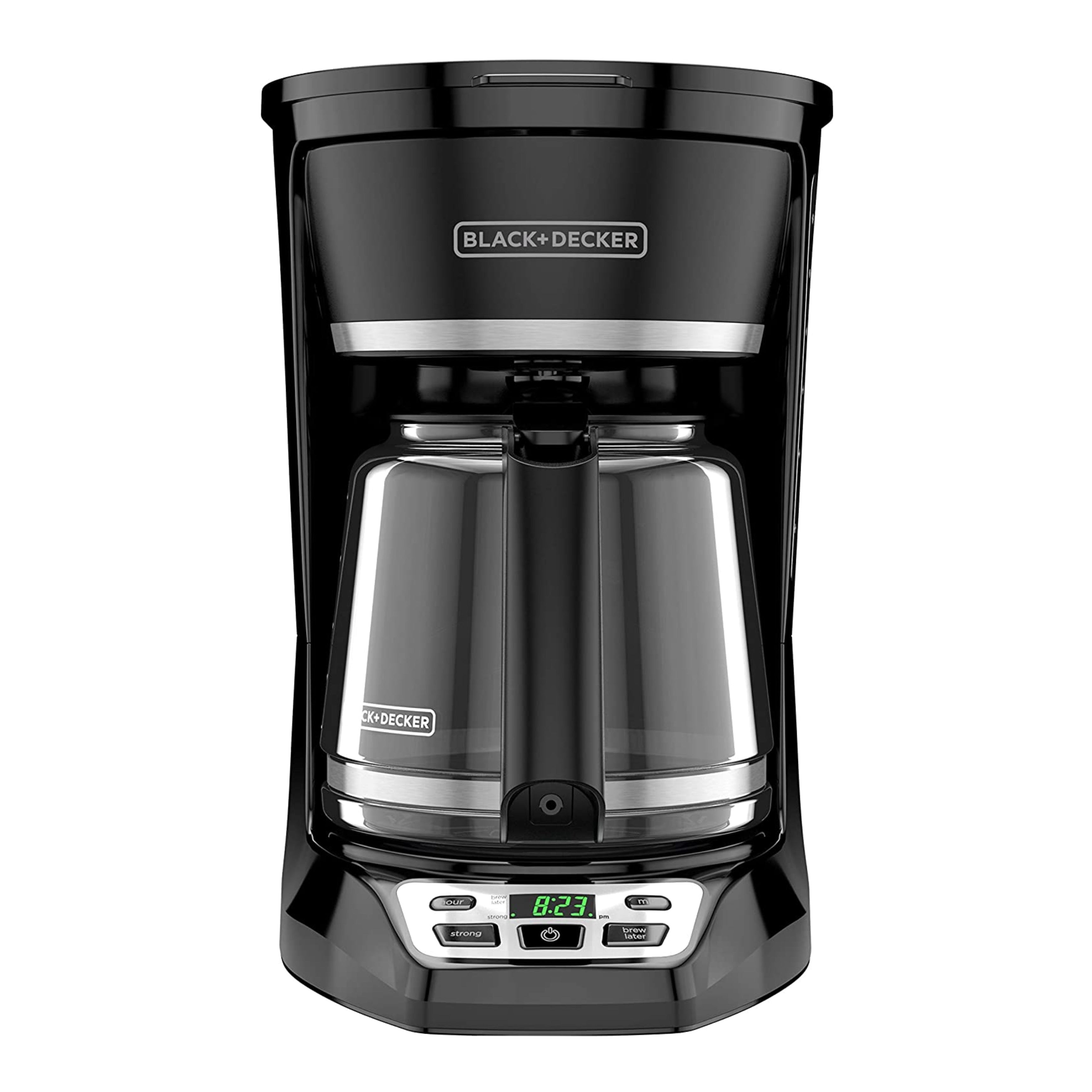 Black Decker 12 Cup Programmable Coffee Maker CM1070BC