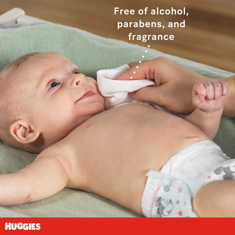 Huggies Simply Clean Fragrance Free 3-Pack Baby Wipes