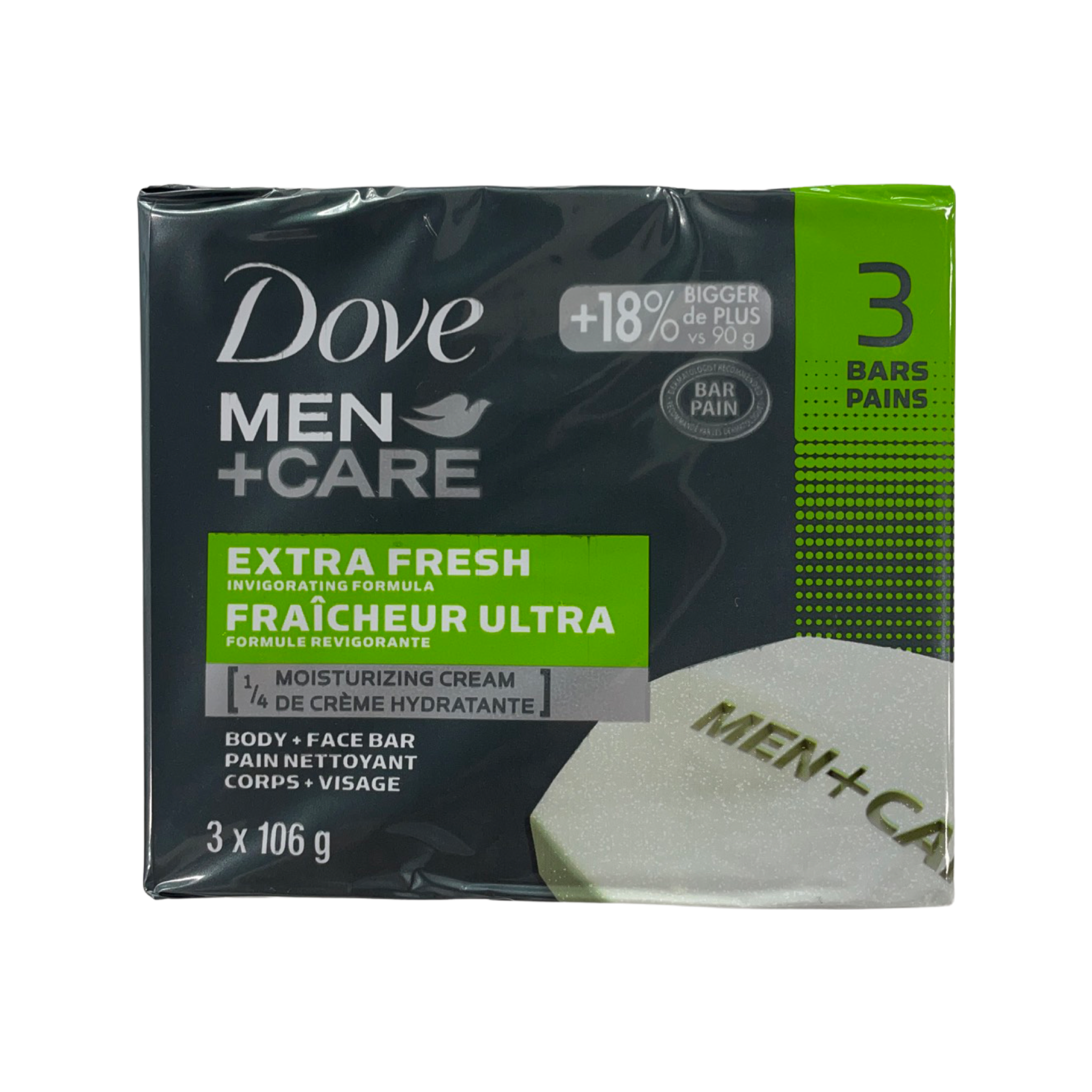 Dove Men Care 3 Pack Soap Bar
