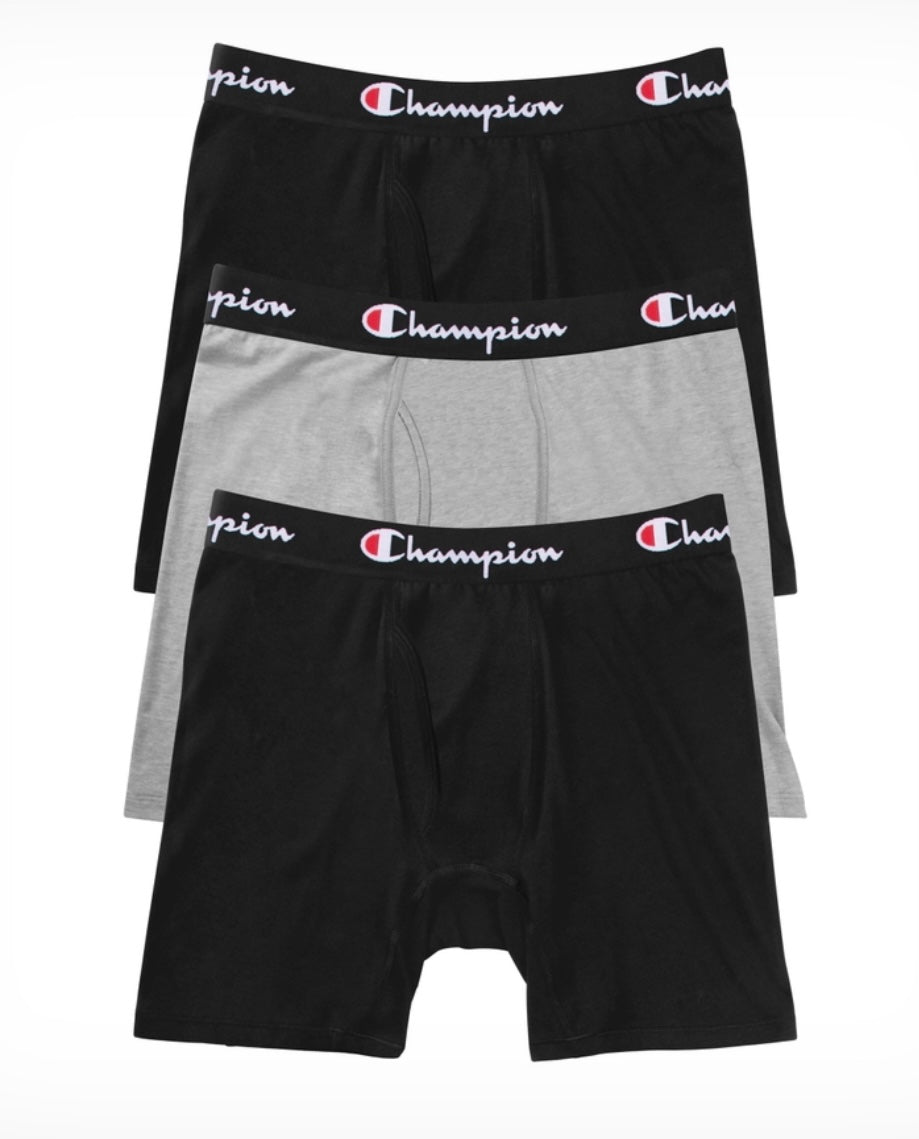 Men's Underwear Champion Elite Men's Boxer Briefs 5 Pack