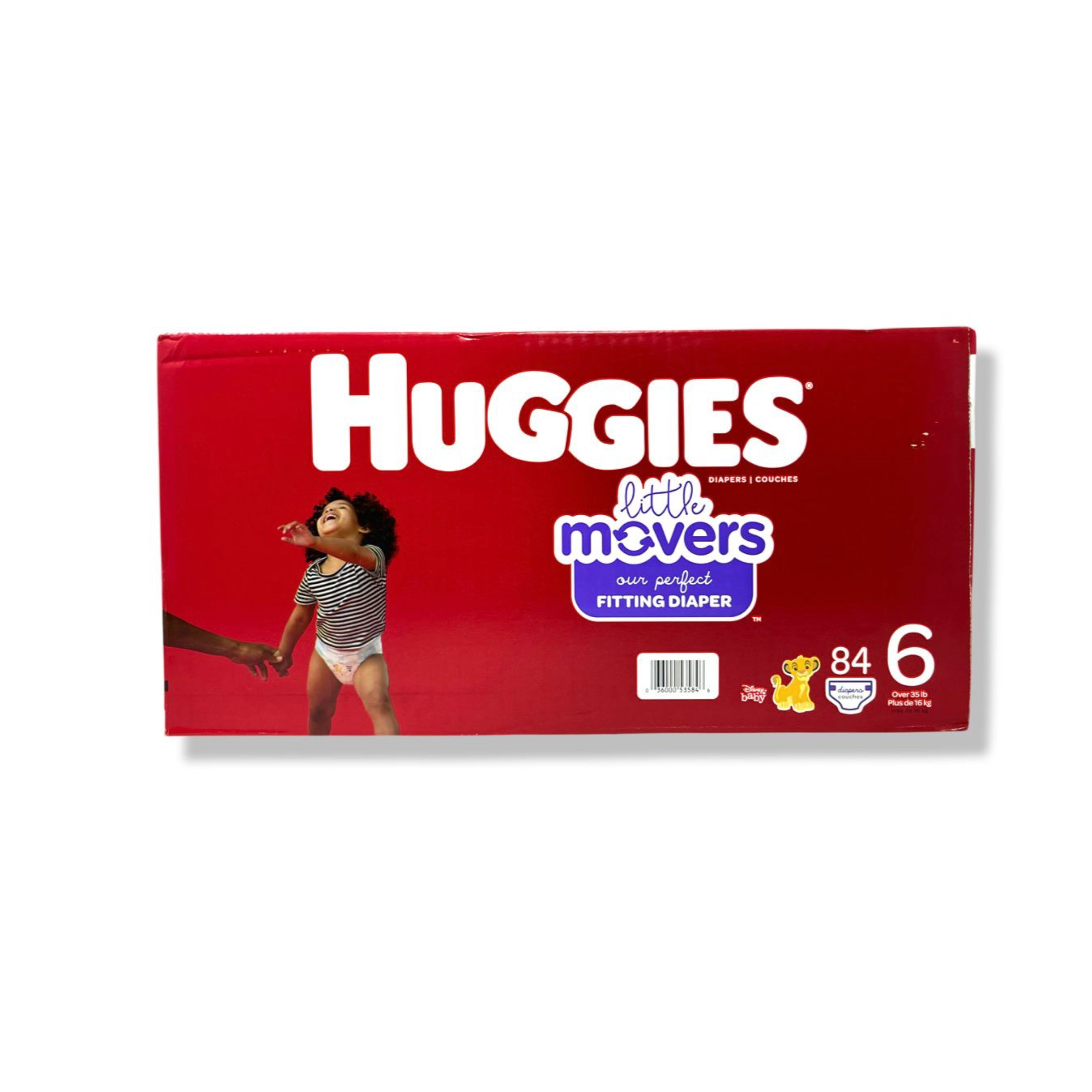 Huggies Little Movers Size 6, 84 Ct