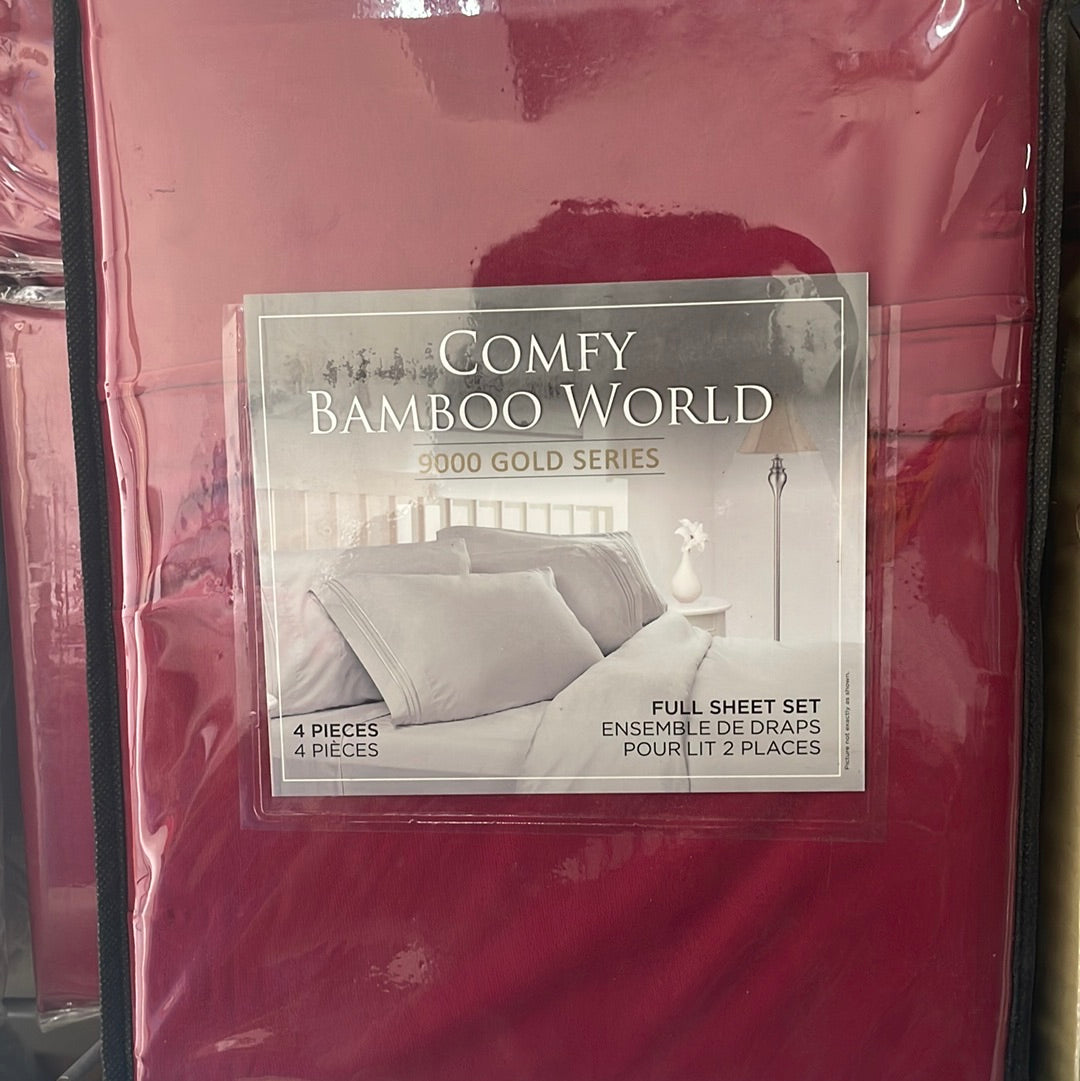 Comfy Bamboo World Complete Sheet Set