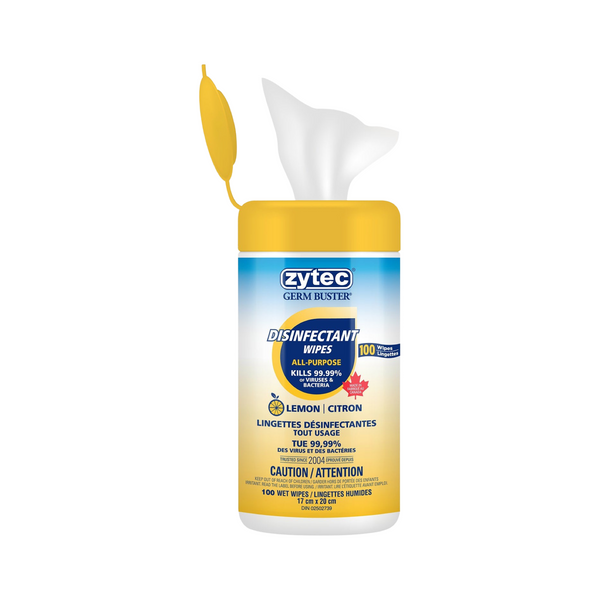 Zytec Germ Buster Disinfectant Wipes