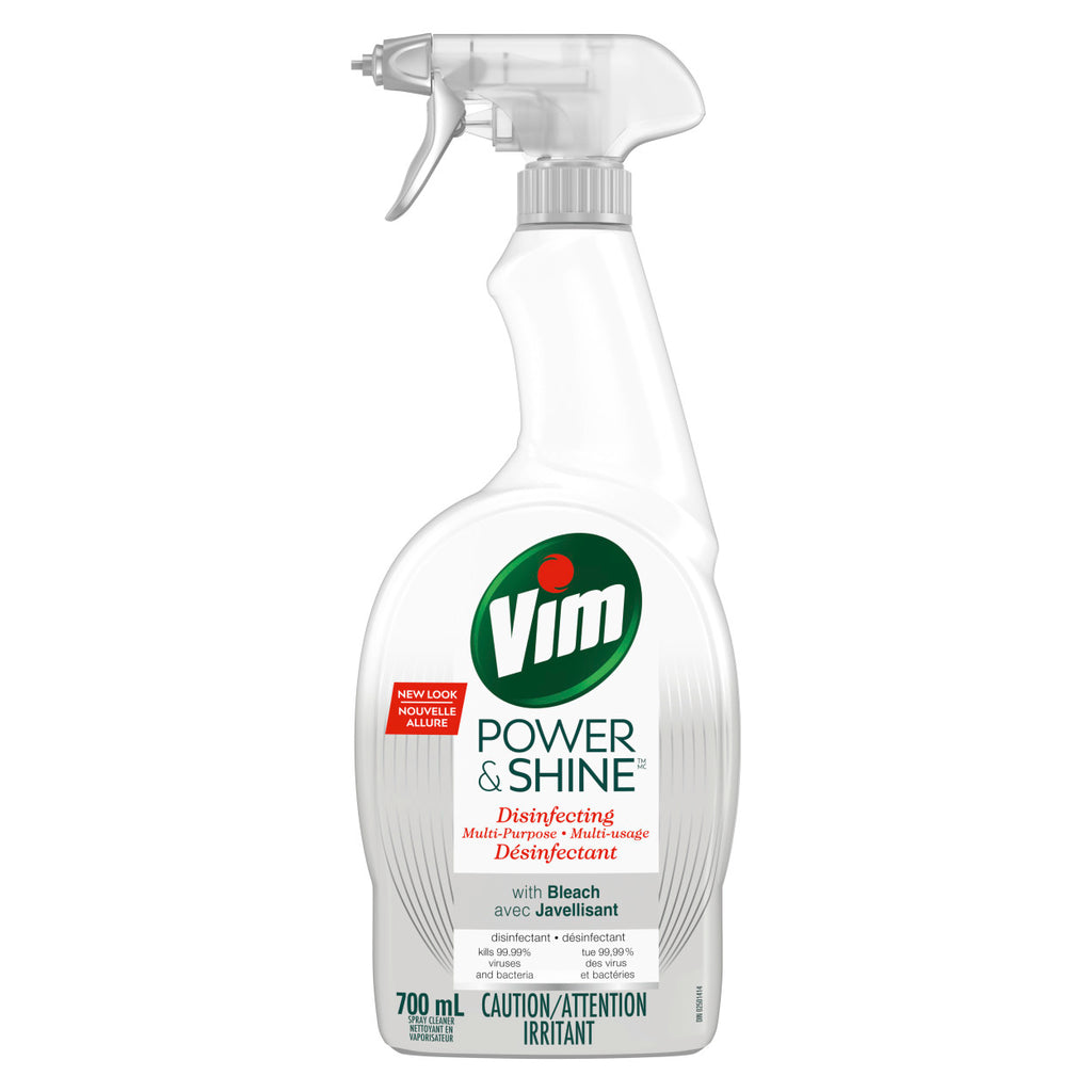 Vim Power & Shine Disinfecting Multi-Purpose with Bleach Spray Cleaner -  The U Shop